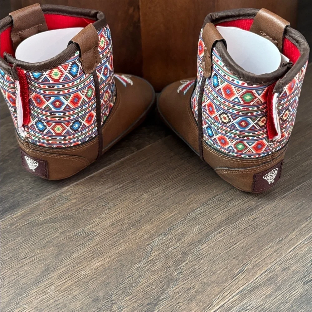 Twister Daniella Baby Buckers Booties,soft lining,soft soles w/traction,easy on